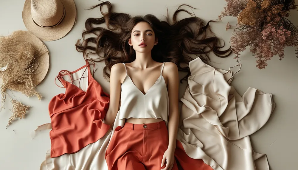 Styling flat lay